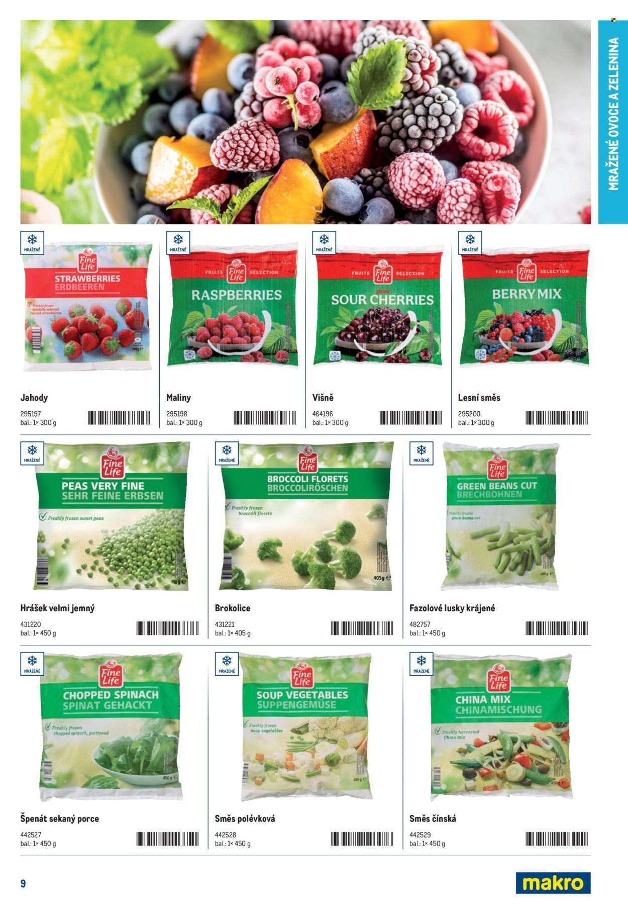 Leták MAKRO. 