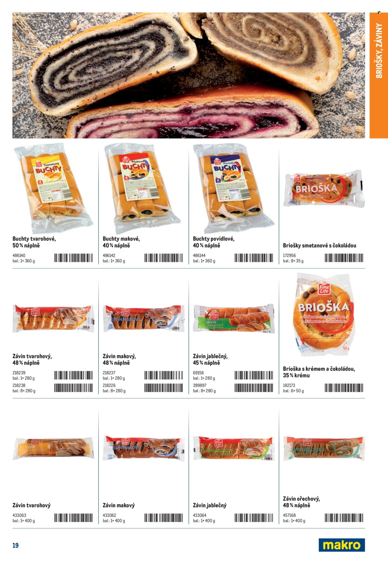 Leták MAKRO. 