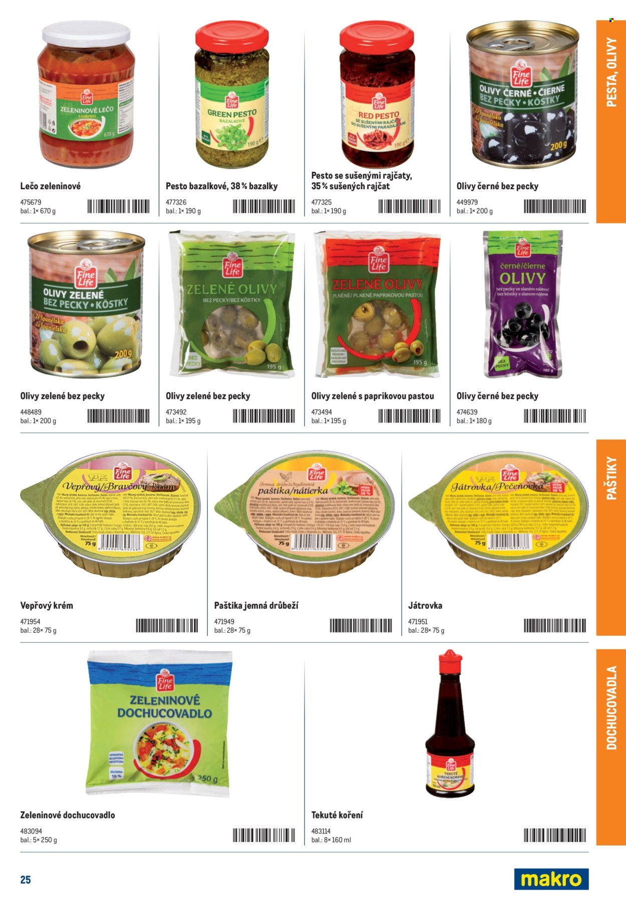 Leták MAKRO. 
