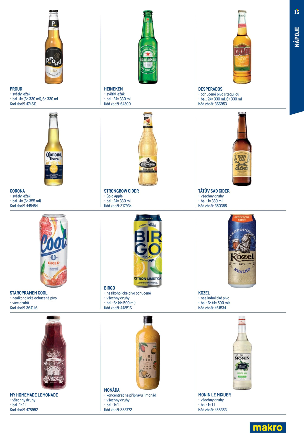 Leták MAKRO. 