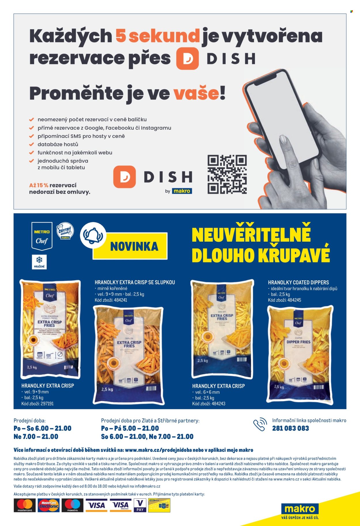 Leták MAKRO. 