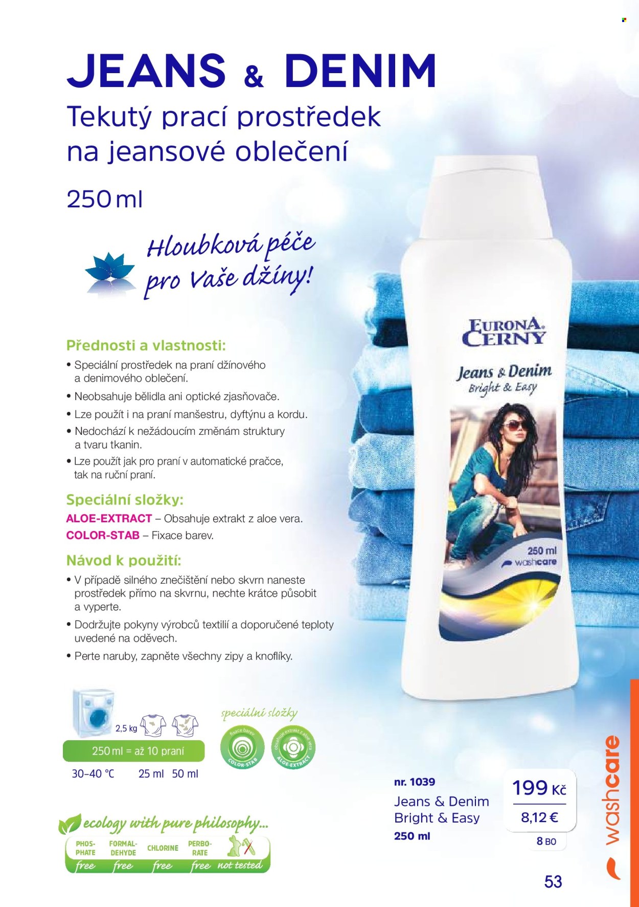 Leták EURONA by CERNY. 