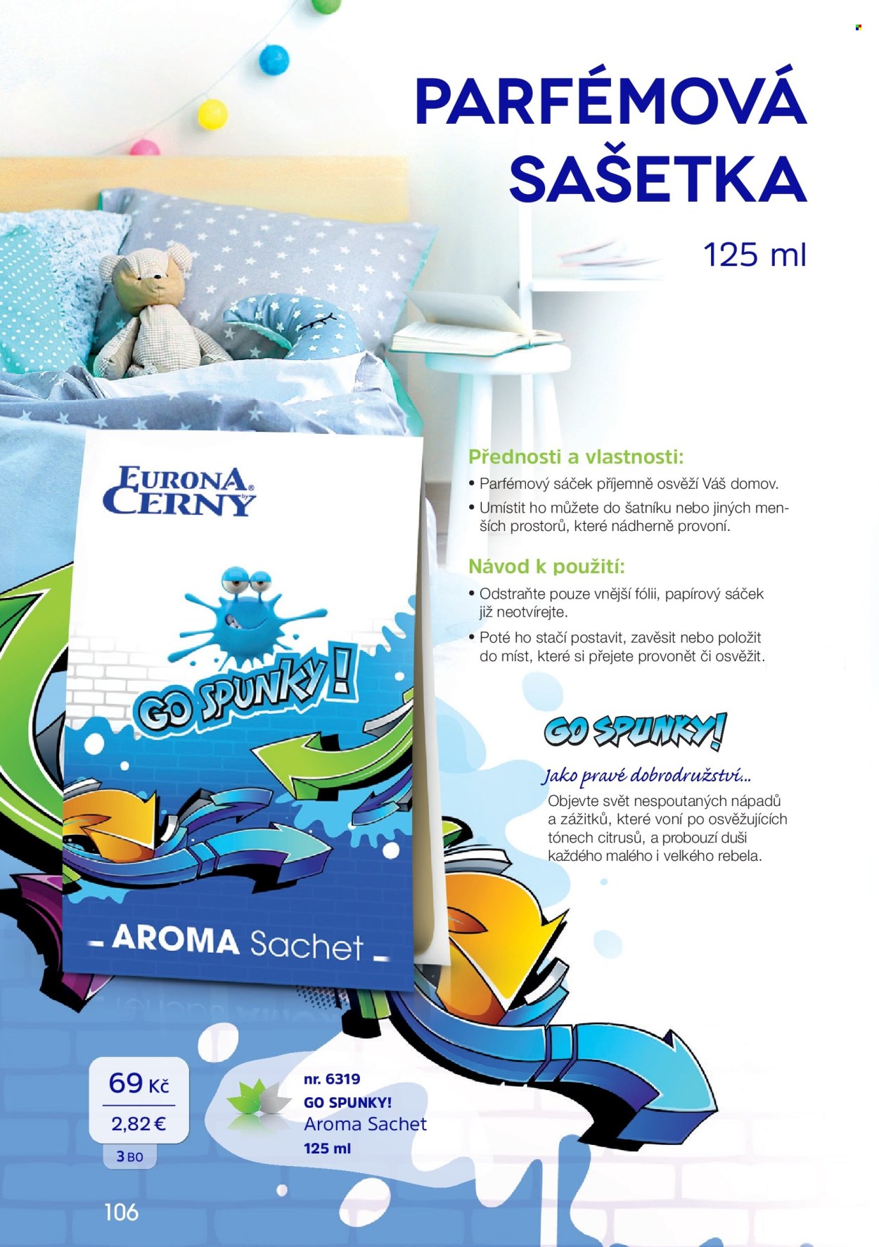 Leták EURONA by CERNY. 
