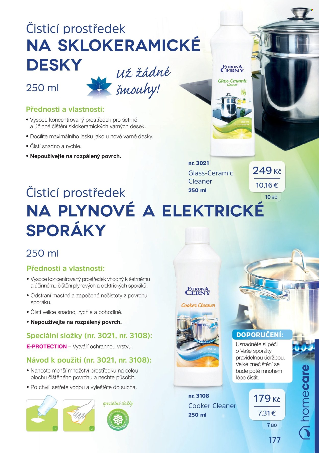 Leták EURONA by CERNY. 