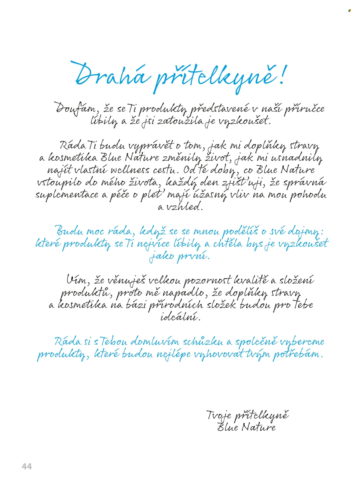 Leták BetterStyle. 