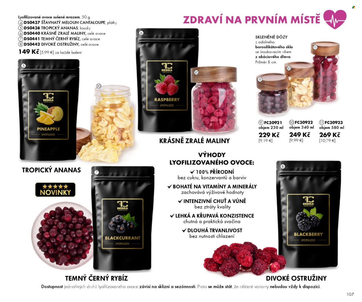 Leták Dedra - 17. 4. 2025 - 25. 7. 2025. 