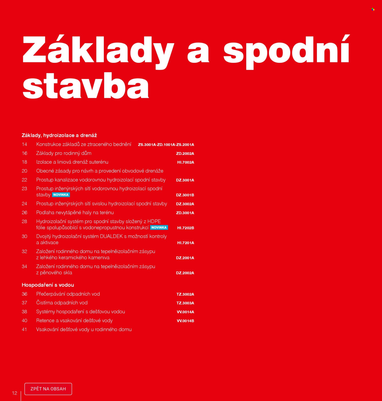 Leták DEK. 