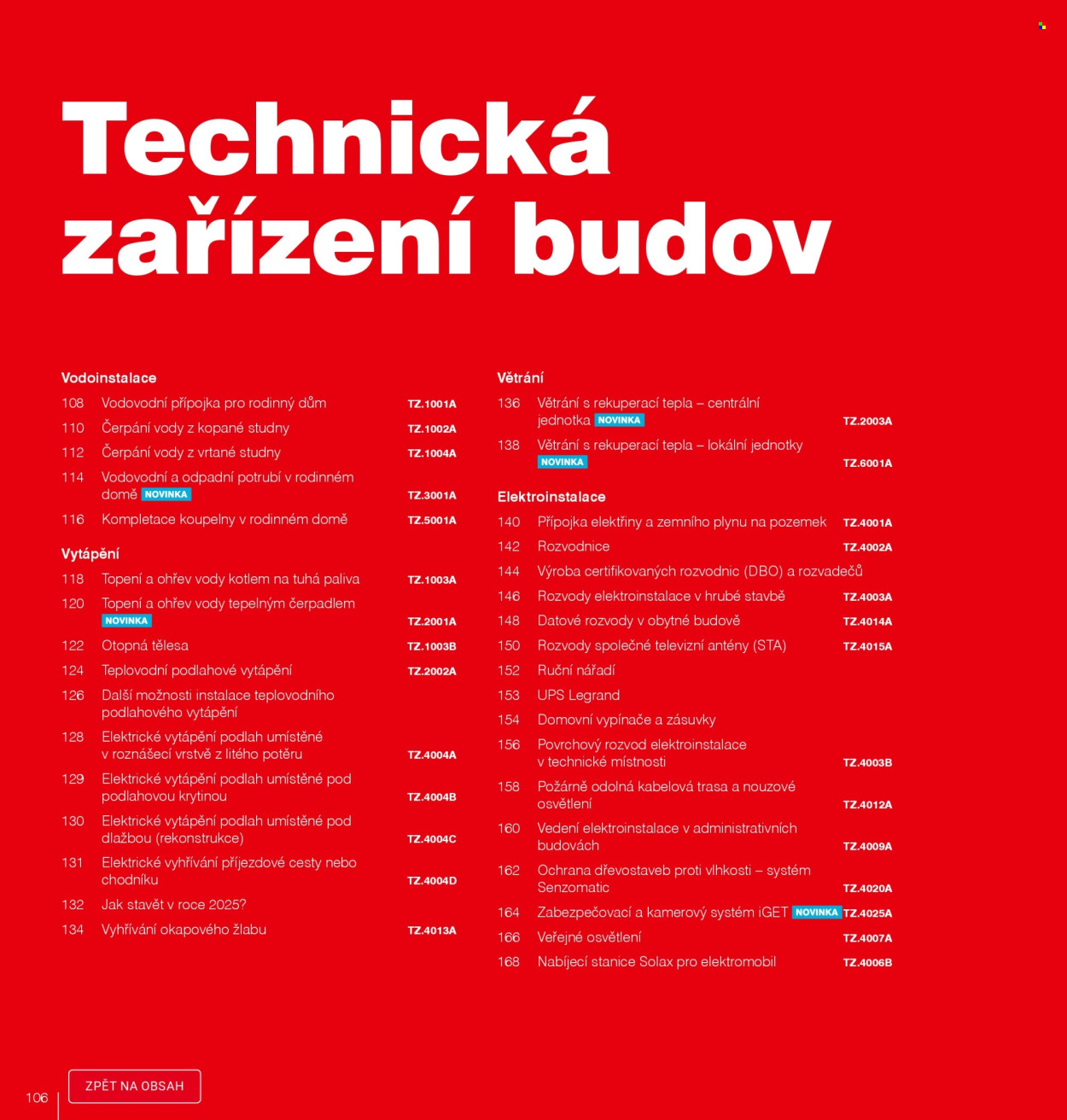 Leták DEK. 