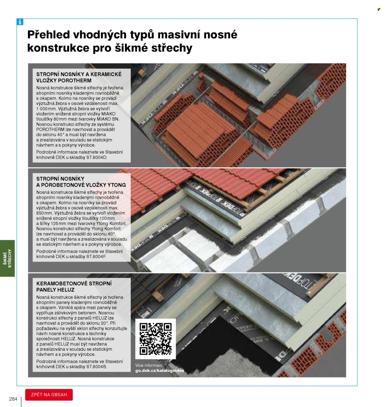 Leták DEK. 
