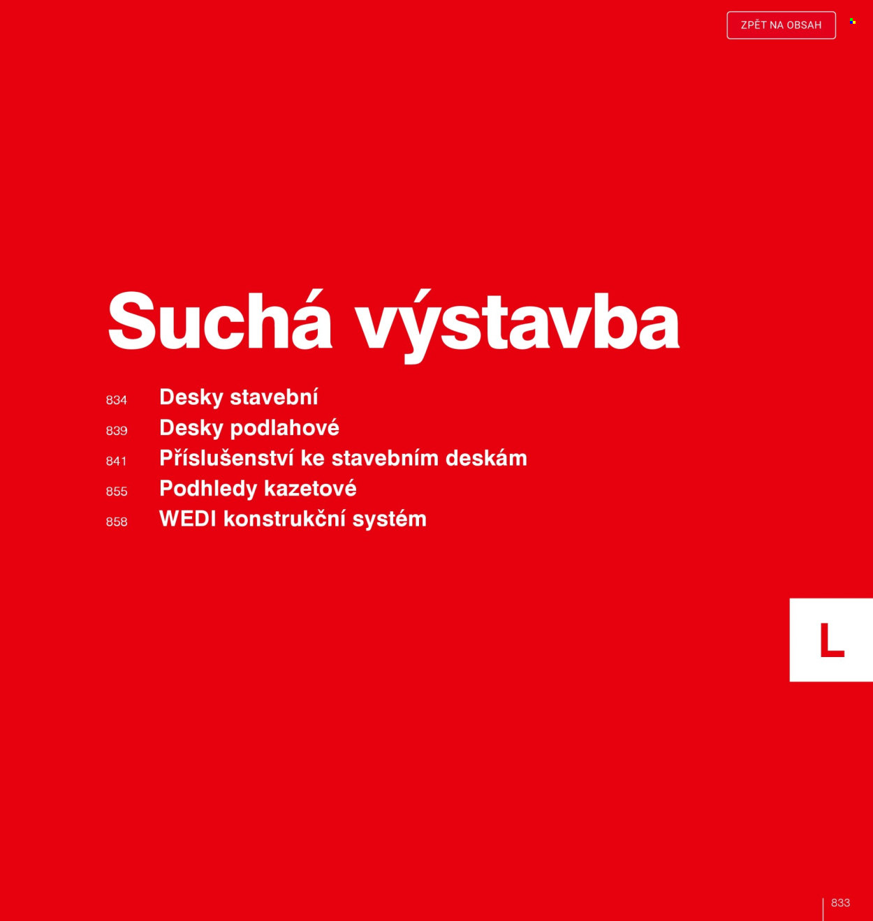 Leták DEK. 