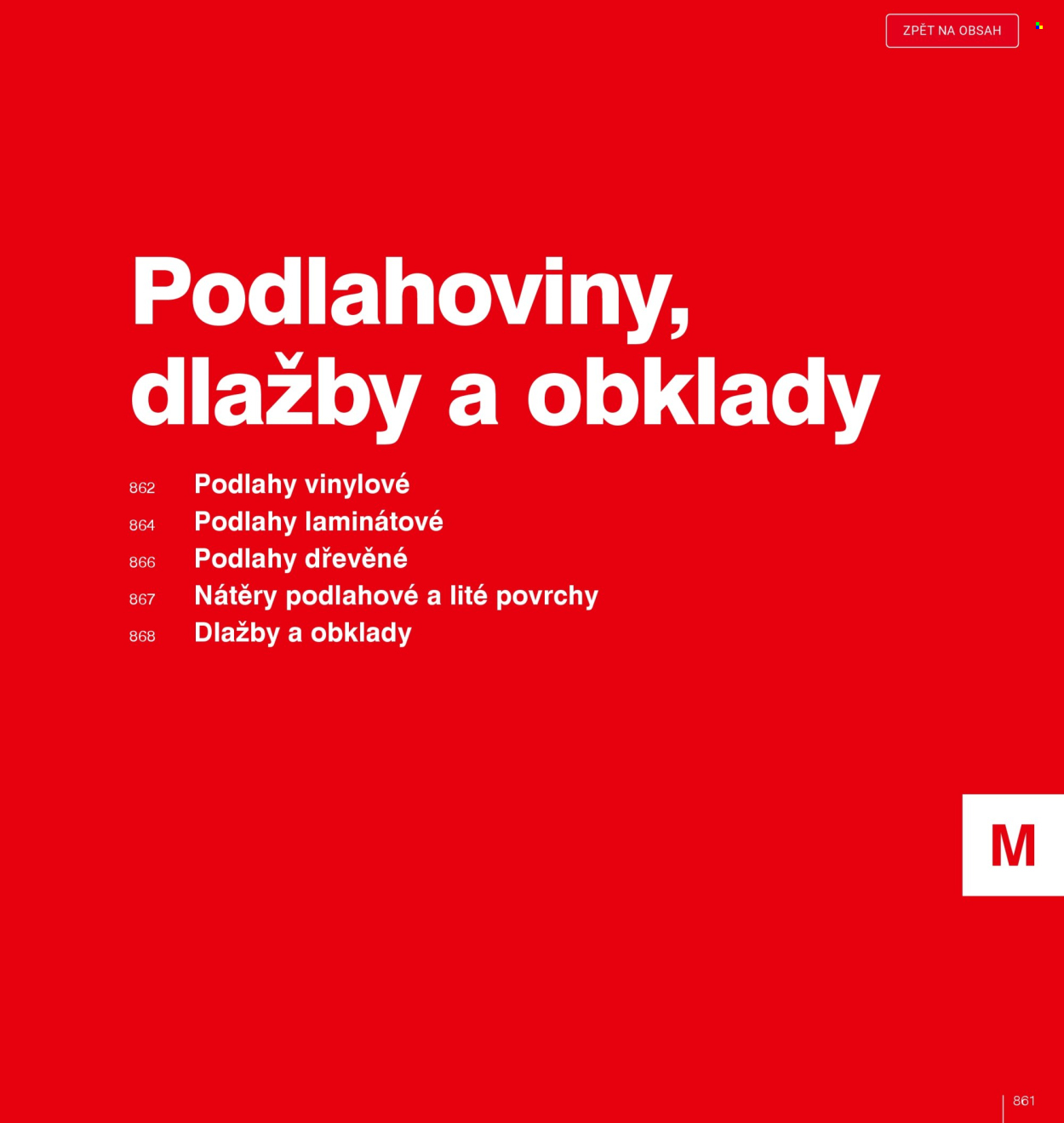 Leták DEK. 