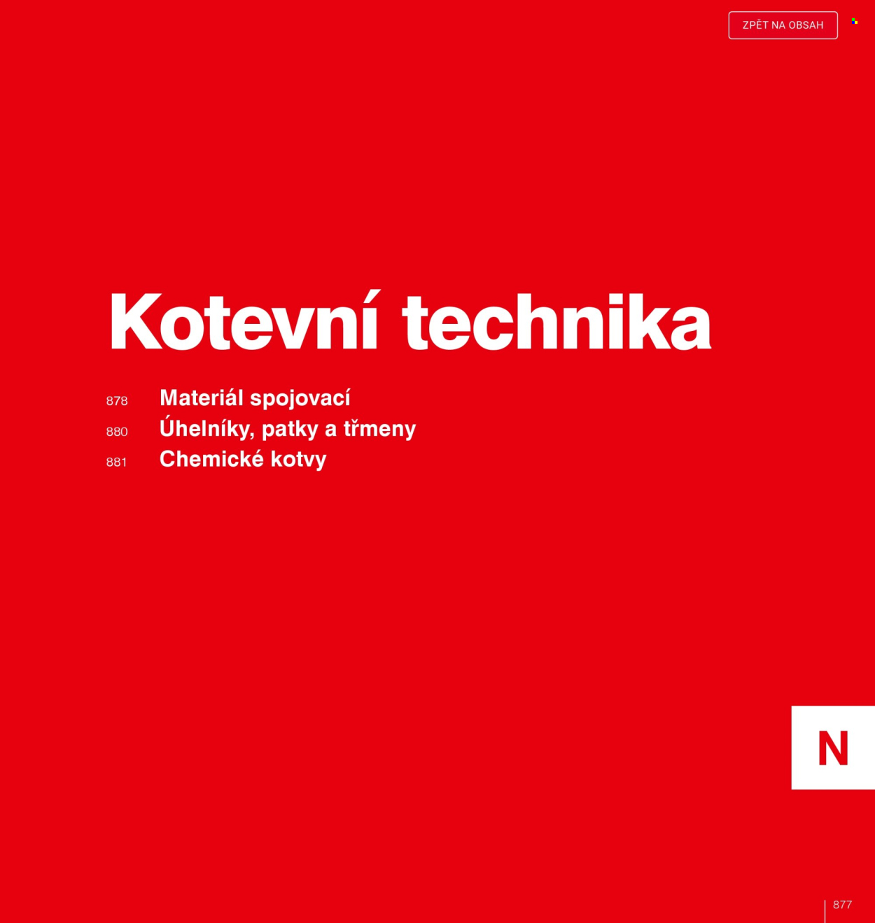 Leták DEK. 