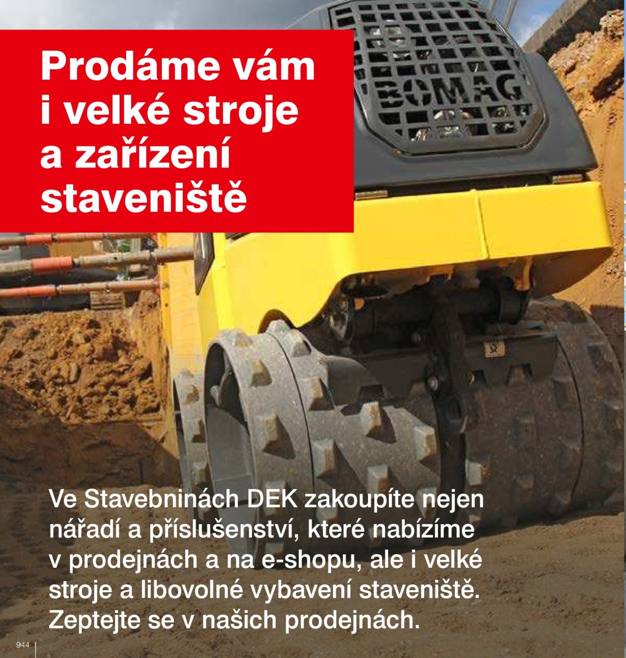Leták DEK. 