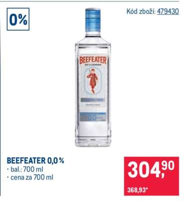 BEEFEATER 0,0%