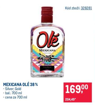 Mexicana Olé 38 %