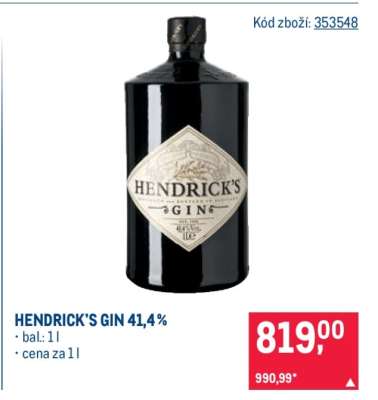 Hendrick’s Gin 41,4 %