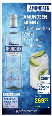 Amundsen Vodka 37,5 %