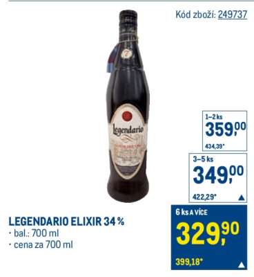 Legendario Elixir 34 %