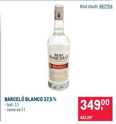 BARCELÓ BLANCO 37,5 %