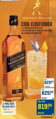 J. WALKER BLACK 40 %