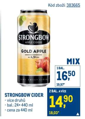 Strongbow cider