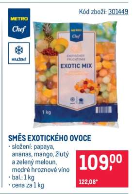 Směs exotického ovoce