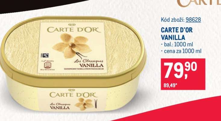 CARTE D’OR VANILLA