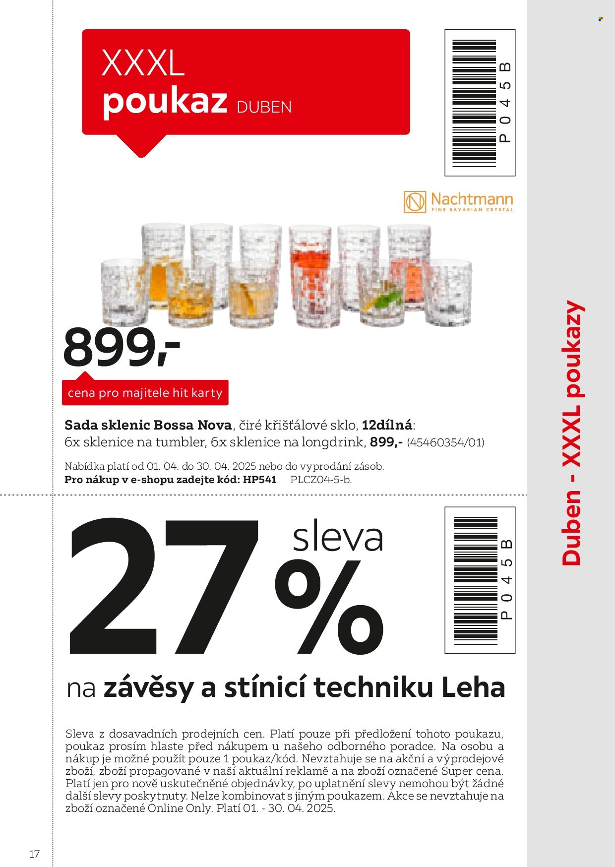 Leták XXXLutz - 1. 2. 2025 - 31. 7. 2025. 