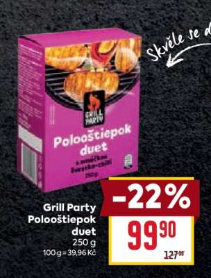 Grill Party Polooštěpok duet