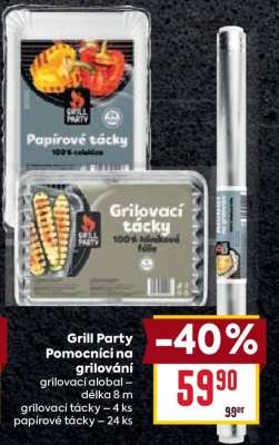 Grill Party Pomocníci na grilování