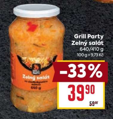 Grill Party Zelný salát