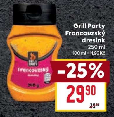 Grill Party Francouzský dresink