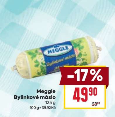 Meggle Bylinkové máslo