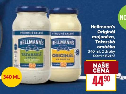Hellmann’s Originál Majonéza, Tatarská omáčka