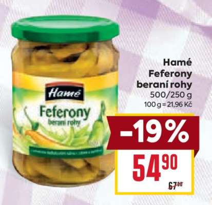 Hamé Feferony beraní rohy