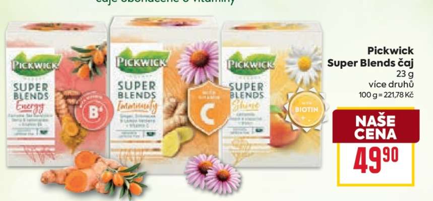 Pickwick Super Blends čaj