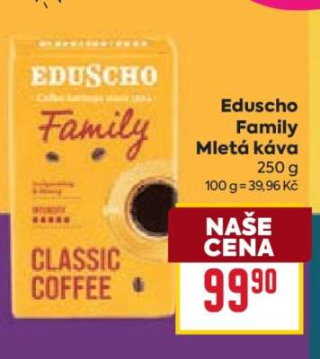 EDUSCHO FAMILY Mletá káva