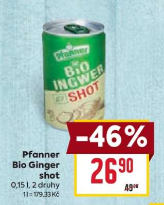 Pfanner Bio Ginger Shot