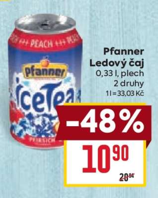 Pfanner Ledový čaj