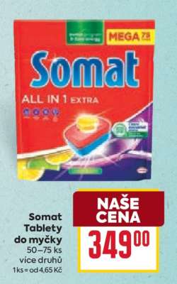 SOMAT TABLETY DO MYČKY