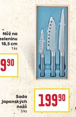 Sada japonských nožů
