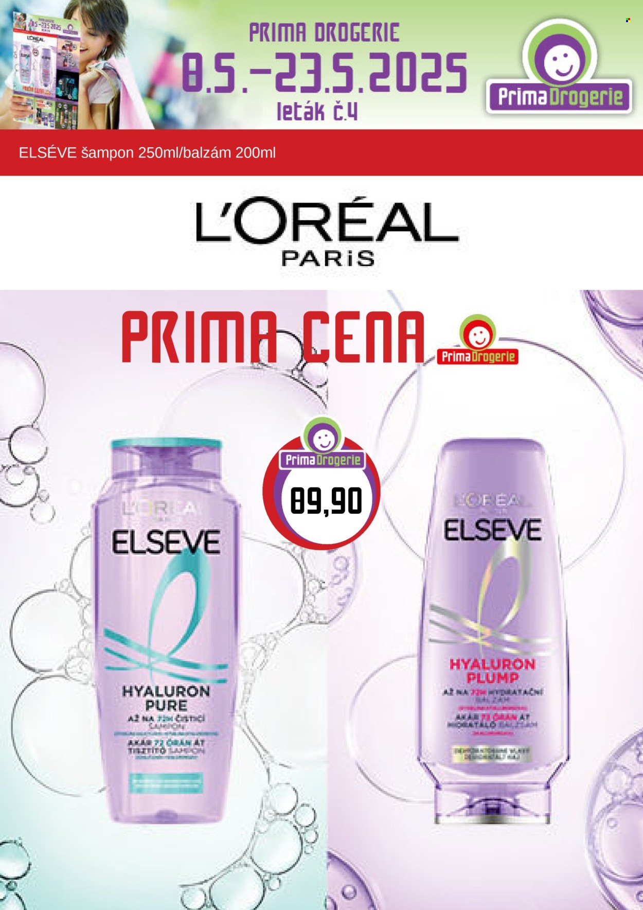 Leták Prima Drogerie - 8. 5. 2025 - 23. 5. 2025. 