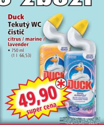 Duck Tekutý WC čistič
