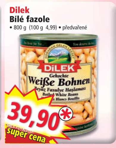 Dilek Bílé fazole