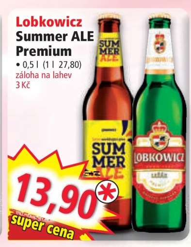 Lobkowicz Summer ALE Premium