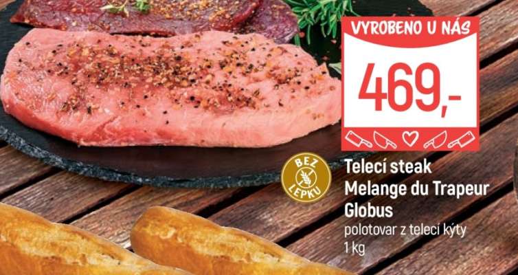 Telecí steak Melange du Trapeur Globus