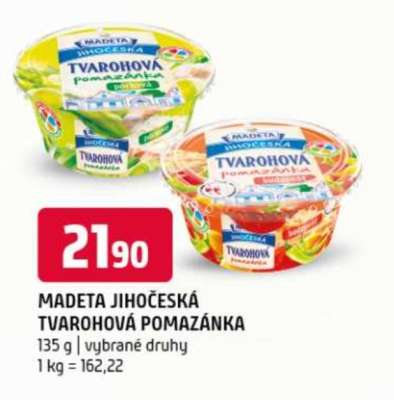MADETA JIHOČESKÁ TVAROHOVÁ POMAZÁNKA
