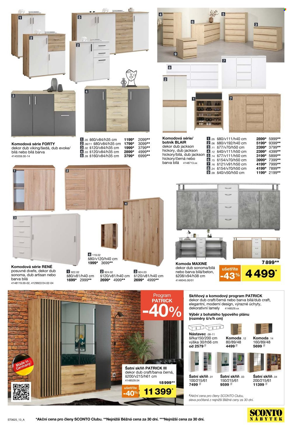 Leták SCONTO NÁBYTEK - 30. 4. 2025 - 13. 5. 2025. 