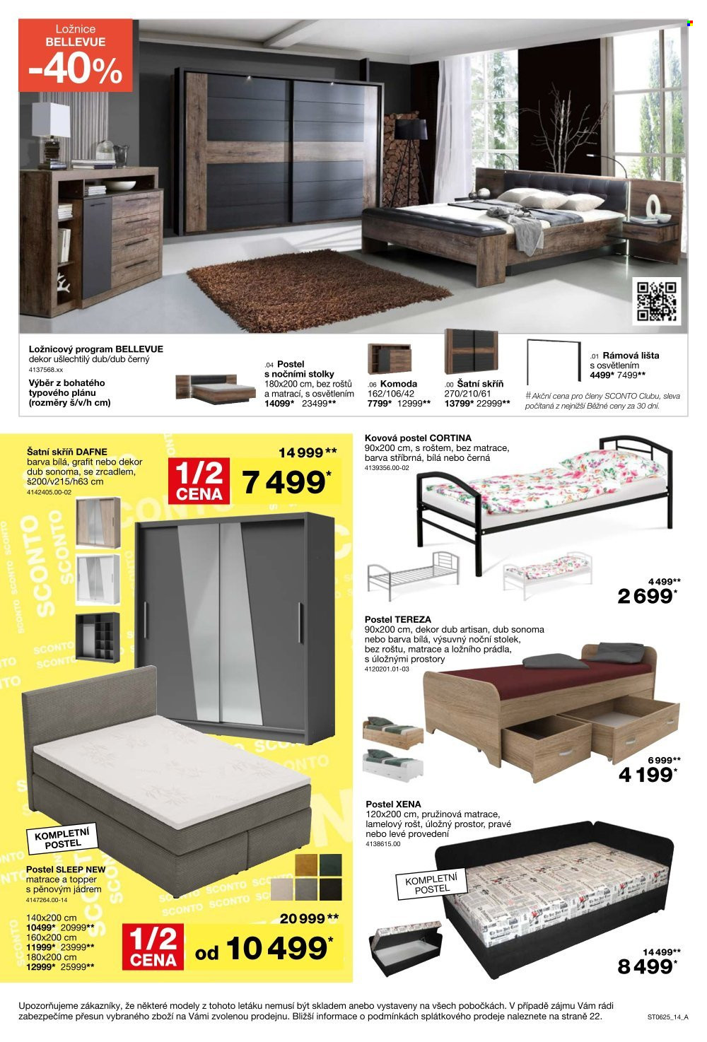Leták SCONTO NÁBYTEK - 30. 4. 2025 - 13. 5. 2025. 