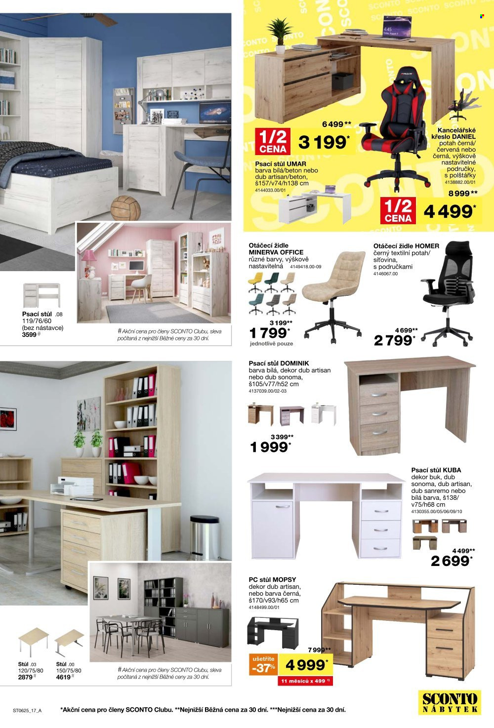 Leták SCONTO NÁBYTEK - 30. 4. 2025 - 13. 5. 2025. 